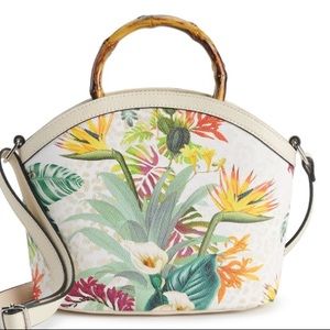 Dana Buchnam Floral Satchel